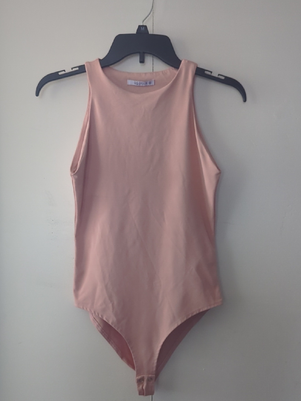 Blush Pink Sleeveless Bodysuit